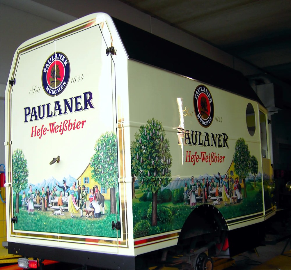 Paulaner Oldtimer Branding