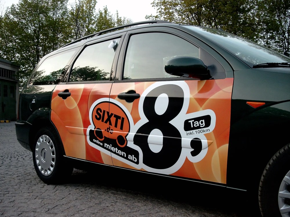 Werbefläche Fahrzeugwerbung